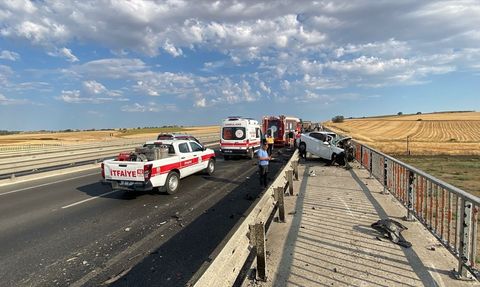 Tekirdağ'da Trafik Kazası: Bir Kişi Hayatını Kaybetti