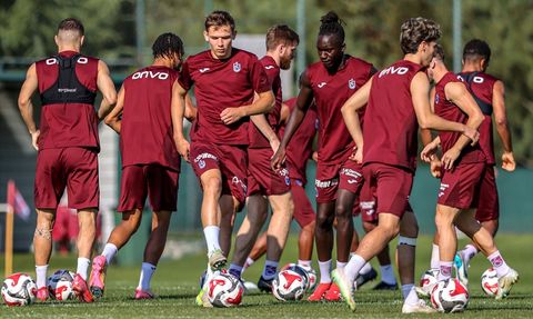 Trabzonspor Yeni Sezon Hazırlıkları Devam Ediyor