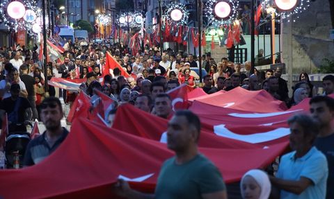 Trakya'da '15 Temmuz Demokrasi ve Milli Birlik Günü' Etkinlikleri