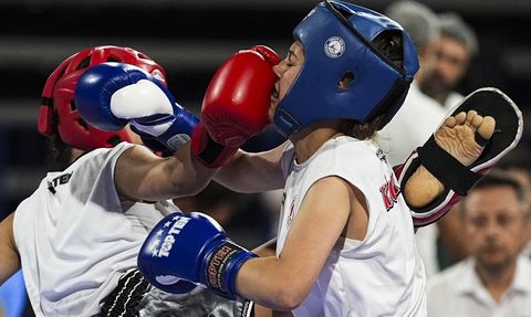 Türkiye Kick Boks Şampiyonası İzmir'de Tamamlandı