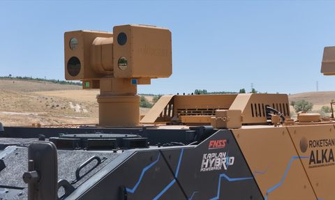 Türkiye'nin Lazer Silahı ALKA, Hibrit KAPLAN ile Buluşuyor