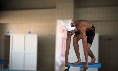 Yüzücü Yaman Rüzgar, Avrupa Para Gençlik Oyunları'na Hazırlanıyor