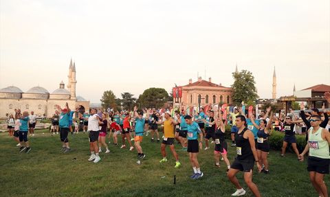 10. Uluslararası Edirne Maratonu'nda Zafer Koşusu