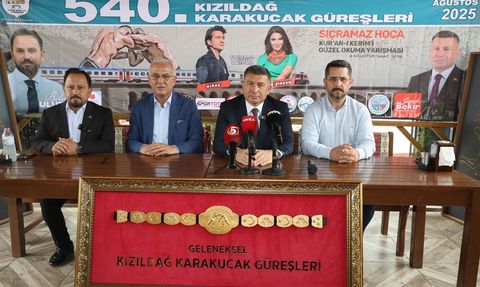 540. Kızıldağ Karakucak Güreşleri Adana'da Yapılacak