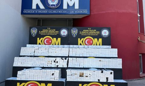 Adana'da Dev Kaçakçılık Operasyonu