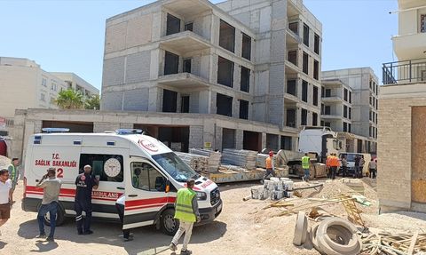 Adıyaman'da Elektrik Akımına Kapılan İşçi Yaralandı