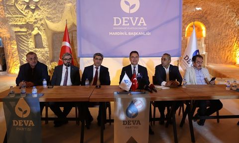 Ali Babacan Mardin'de 'Terörsüz Türkiye' İçin Çalışmalara Değindi