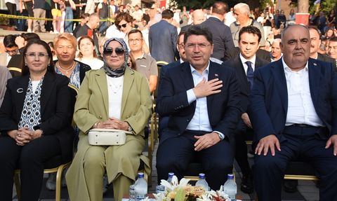 Amasra'da Doğal Gaz Verme Töreni