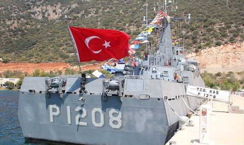 Antalya'da TCG Kaş Hücumbotu Ziyarete Açıldı