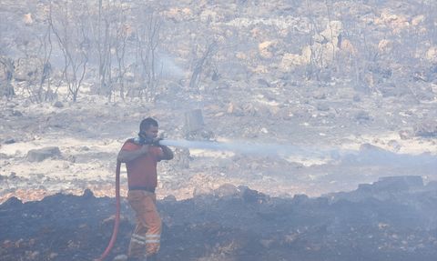 Antalya'daki Orman Yangını Kontrol Altına Alındı