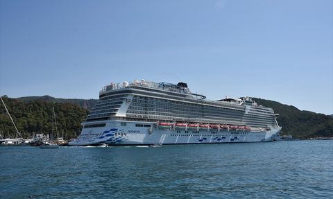 Aroya Kruvaziyeri Marmaris'e Ulaştı