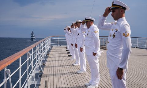 Atatürk'ün Mirası Savarona, İstanbul Boğazı'nda Geçiş Törenine Hazır