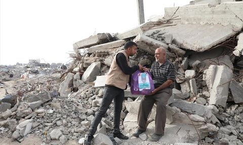 Aziz Mahmud Hüdayi Vakfı'nın Gazze'ye Yardım Faaliyetleri