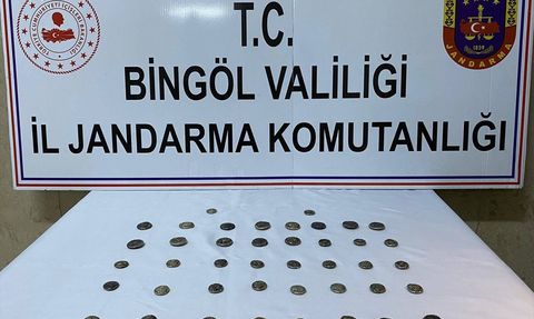 Bingöl'de Tarihi Sikkeler Ele Geçirildi