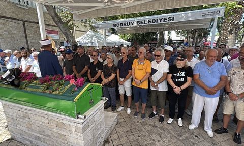 Bodrum'da Selçuk Alagöz İçin Cenaze Töreni Düzenlendi