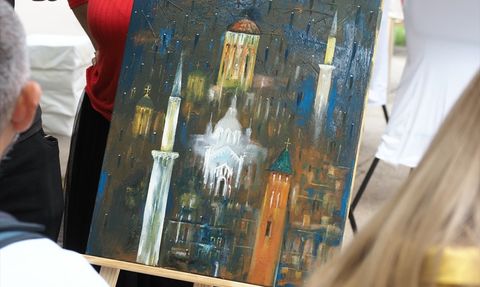 Bosna Hersekli Ressamlar Doğal Güzellikleri Tuvallerine Yansıttı