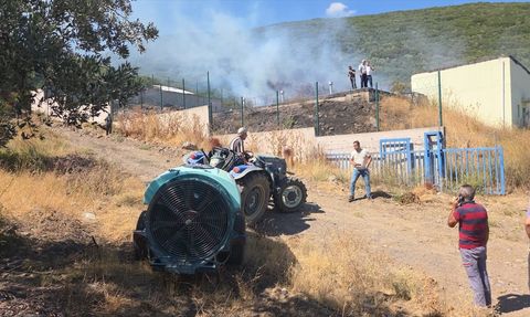 Bursa Orhangazi'de makilik yangını kontrol altına alındı