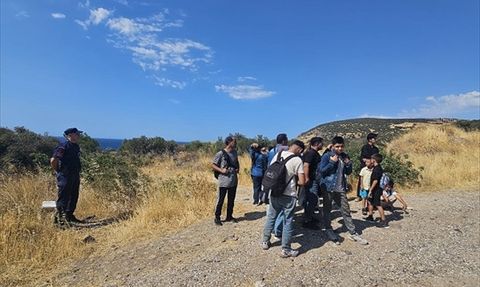 Çanakkale'de Düzensiz Göçmen Operasyonu