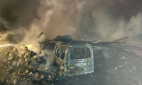 Çankırı'da YangınFelaketi: Ahır ve Araç Ziyan Oldu