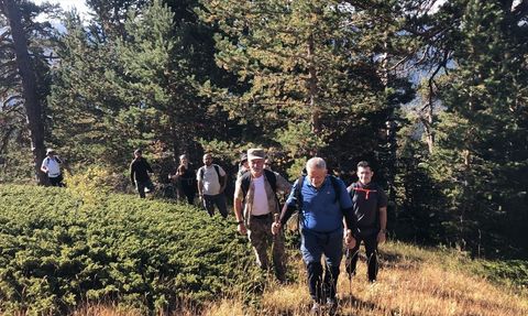 Çankırı Dağcıları 30 Ağustos Zafer Bayramı'nı Ilgaz Dağı'nda Kutladı