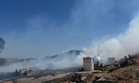 Çatalca'da İki Farklı Noktada Yangın Çıktı