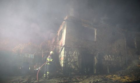 Çorum'daki Mandırada Yangın: 100'den Fazla Kuzu Telef Oldu