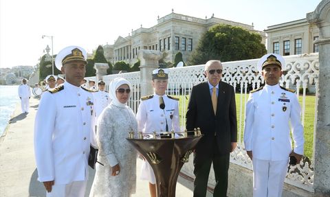 Cumhurbaşkanı Erdoğan, TEKNOFEST Mavi Vatan Töreninde Deniz Gücünü Selamladı