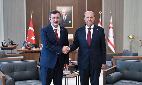Cumhurbaşkanı Yardımcısı Cevdet Yılmaz'dan KKTC'ye Ziyaret