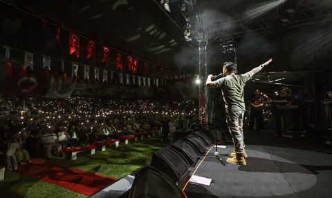 Darende'de 72. Geleneksel Zengibar Güreş Festivali Devam Ediyor