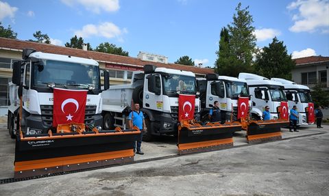 Edirne'deki Köylere Yangın Müdahale Su Tankerleri Dağıtılıyor