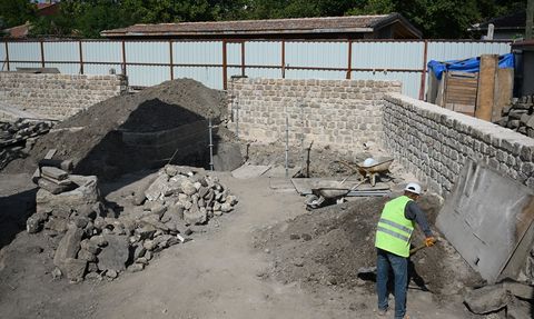 Edirne'deki Şeyh Şüceaddin Camisi Restorasyonu Devam Ediyor