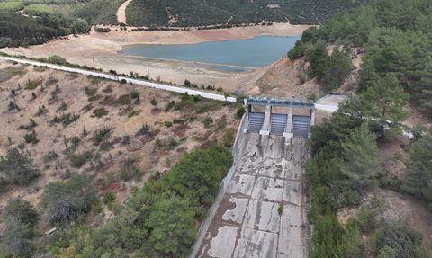 Edirne'nin Kadıköy Barajı'nda Kritik Su Seviyesi Düşüşü
