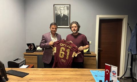 Fatih Tekke, TSYD Trabzon Şubesi'ni Ziyaret Etti