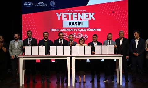 Gaziantep'te Yetenek Kaşifi Projesi Başlatıldı