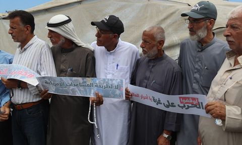 Gazze'deki Aşiretlerden ABD-İsrail Yardım Mekanizmasına Red