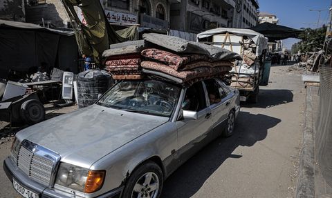 Gazze Şeridi'nde Zorunlu Göç Ve Saldırılar Artıyor