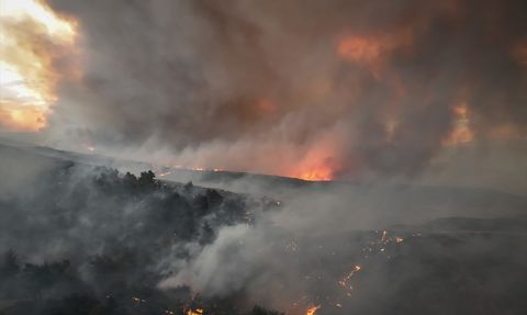 Gelibolu'daki Orman Yangını: İkinci Günde Müdahale Sürüyor