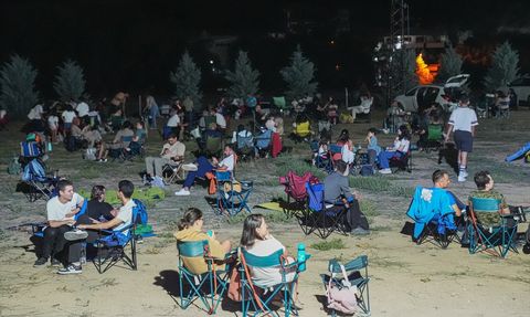 Gökçeyurt Vadisi'nde Perseid Meteor Yağmuru Coşkusu