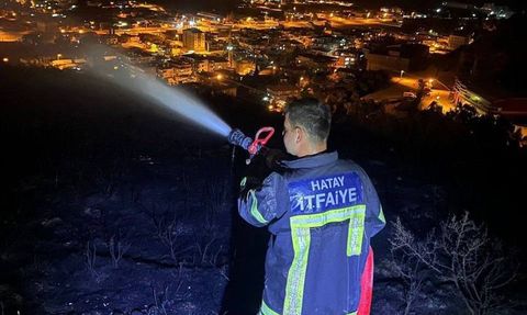 Hatay Antakya'daki Orman Yangını Kontrol Altına Alındı