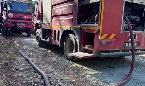 Hatay'daki Orman Yangını Kontrol Altına Alındı