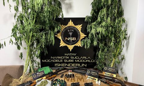 Hatay'ın Belen İlçesinde Silah ve Uyuşturucu Operasyonu