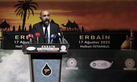 İstanbul'da Erbain Töreni Düzenlendi