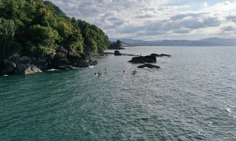 Karadeniz'de Kürek Sörfü Keyfi