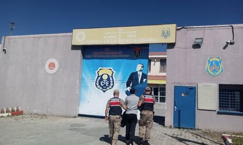 Kars'ta Aranan Hükümlünün Yakalanması