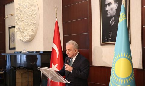 Kazakistan'da 30 Ağustos Zafer Bayramı Resepsiyonu