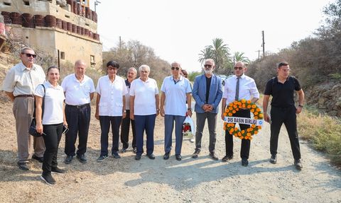 Kıbrıs'ta Şehit Gazeteci Adem Yavuz Anıldı