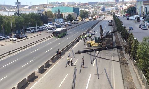 Kocaeli'de D-100 Kara Yolu Ulaşımına Açıldı