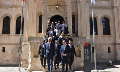 Kültür ve Turizm Bakanı Ersoy Cudi Dağı'nda İncelemelerde Bulundu