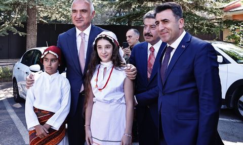 Kültür ve Turizm Bakanı Ersoy Tunceli'yi Ziyaret Etti