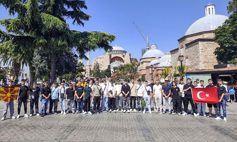 Kuzey Makedonyalı Öğrenciler TİKA Desteğiyle Türkiye'yi Keşfetti